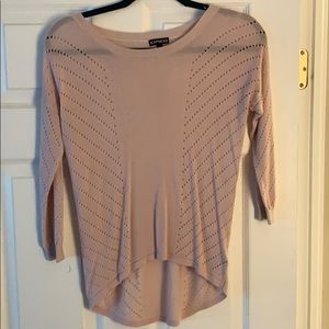 Express pointelle sweater
